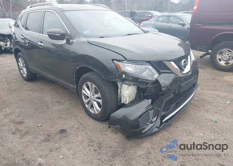 2014 Nissan Rogue Sv из США, поврежденный, VIN 5N1AT2MV7EC770775